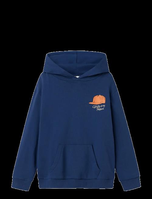 name it | Nkmnopal Ls Nreg Sweat Wh Bru | 122-128