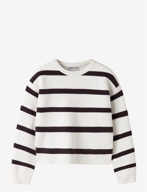 name it | Nkfvnilla Ls Sh Knit | 134-140