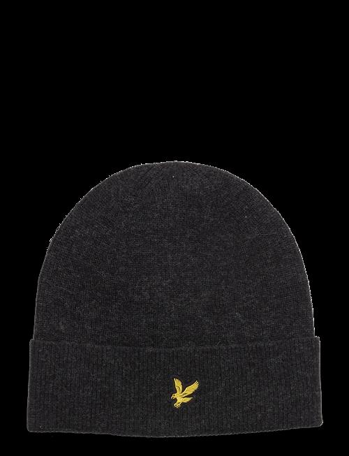 Lyle & Scott | Lambswool Blend Ribbed Beanie | ONE SIZE