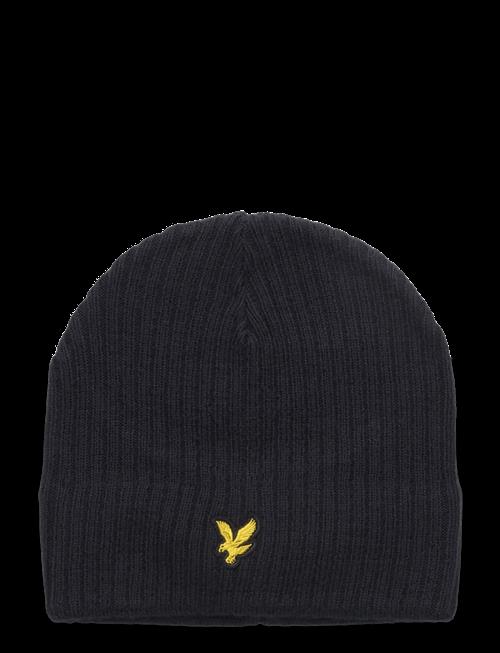 Lyle & Scott | Knitted Ribbed Beanie | ONE SIZE