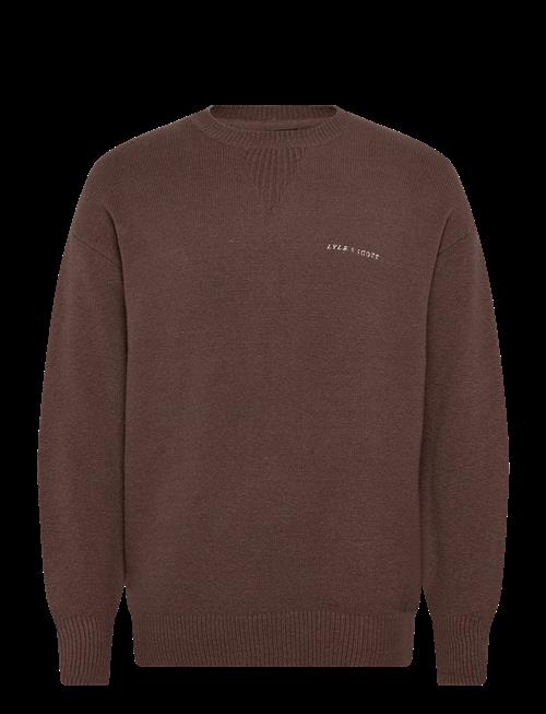 Lyle & Scott | Script Knitted Crew Neck | S