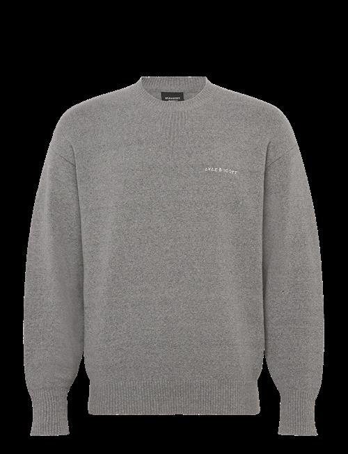 Lyle & Scott | Script Knitted Crew Neck | XL