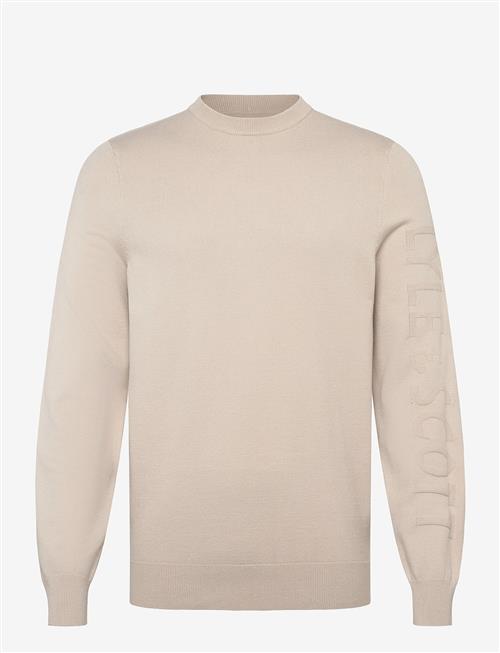Lyle & Scott | Mesh Logo Crew Neck Jumper | XL
