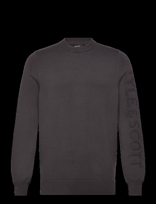 Lyle & Scott | Mesh Logo Crew Neck Jumper | S