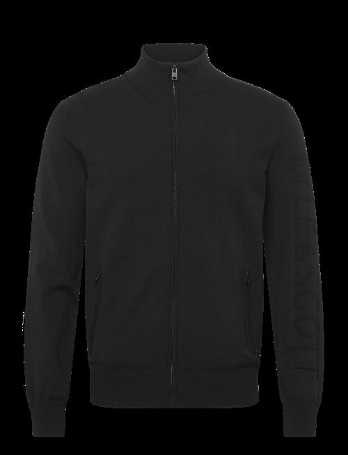 Lyle & Scott | Mesh Logo Knitted Track Jacket | M