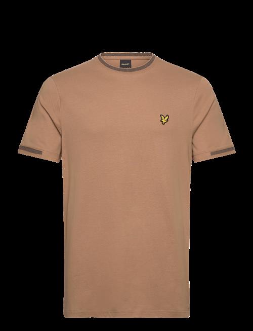 Lyle & Scott | Birdseye Half Tipped T-Shirt | XS