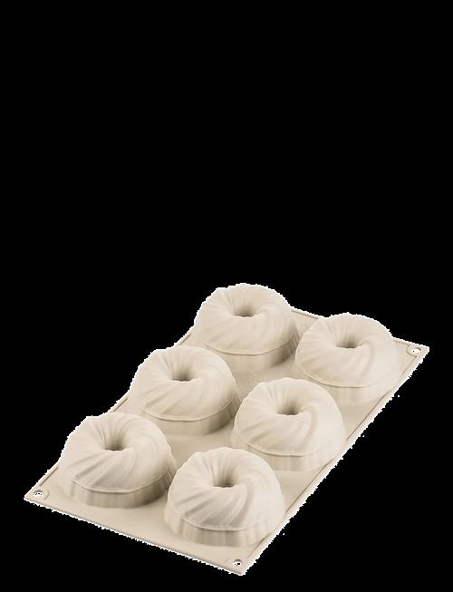 Silikomart | Mini Intreccio 6Pcs Ø75 H35 | FOR 6PCS