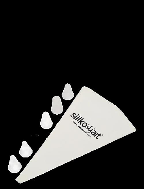 Silikomart | Piping Bag With 6 6 Tubes | 25 CM