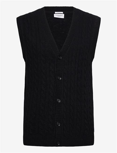 Lindbergh | Lambswool Button Slipover | M