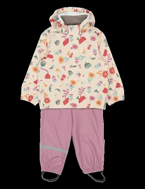 mikk-line | Pu Rain Set Aop W. Susp/104 | 104