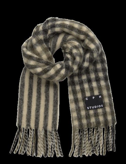 Copenhagen Studios | Cph Shawl 14 Wool Mix Burgundy | ONE SIZE