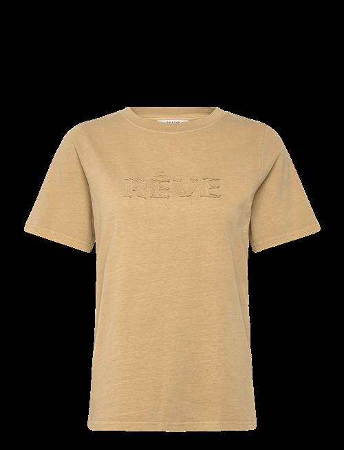 Se Coster Copenhagen | Reve Washed T-Shirt - Mid Sleeve | M hos Booztlet