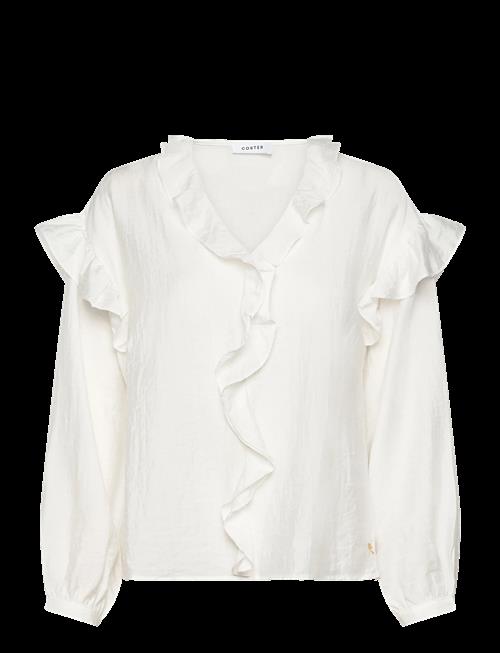 Coster Copenhagen | Longsleeved Blouse With Frills | 34
