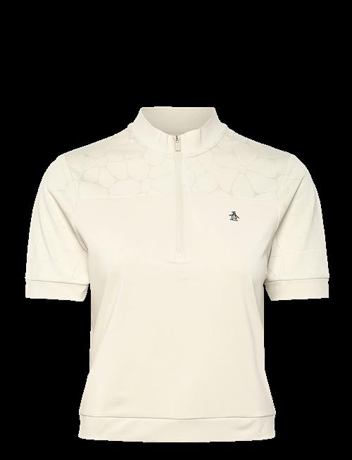 Original Penguin Golf | Laser Cut Floral Top | M