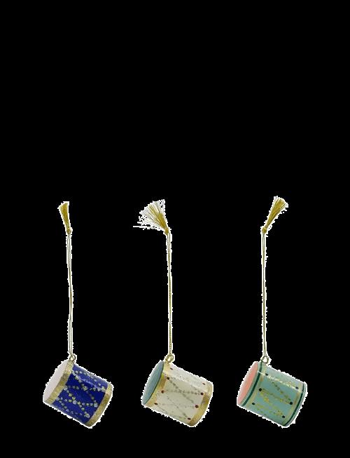 house doctor | Christmas Ornament, Hddrum, Dark Bl | 3.5X3.5X4CM