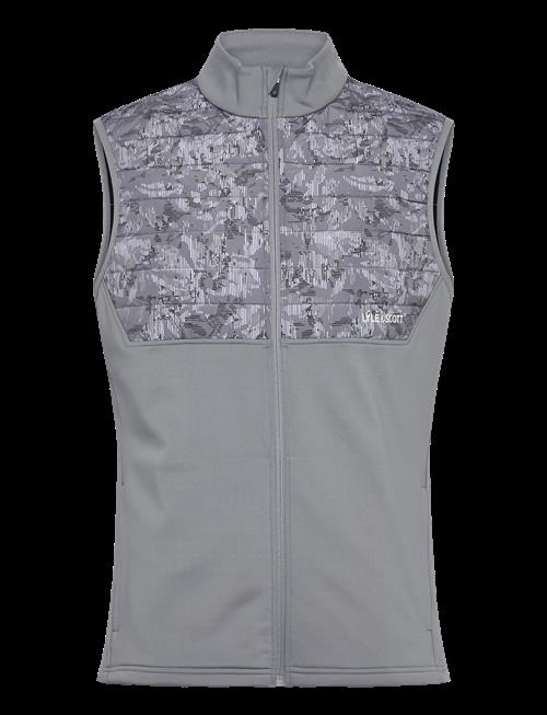 Lyle & Scott Sport | Golf Printed Windjammer Full Zip Vest | M