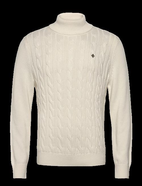 Morris | Nathan Cable Roller Neck | XXL