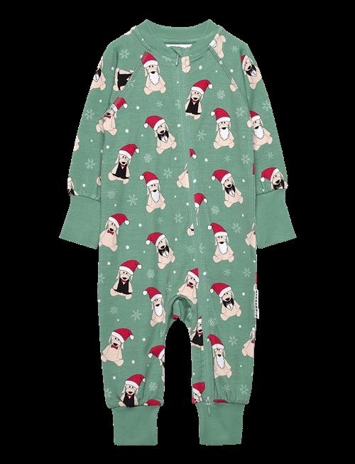 Geggamoja | Bamboo Two Way Zip Pyjamas | 74/80