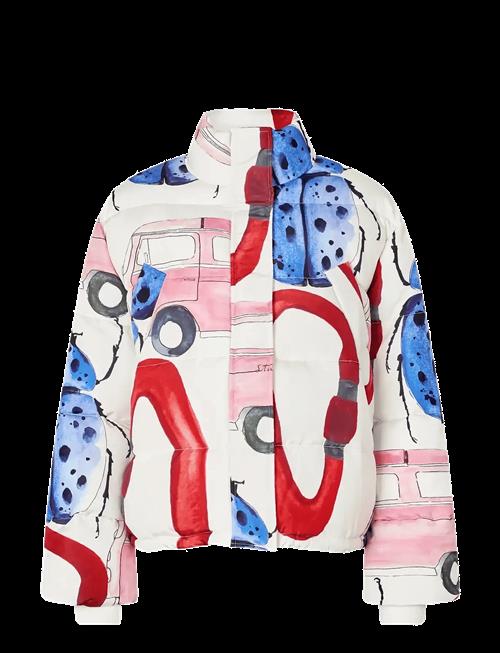 STINE GOYA | 2424 Printed Tech, Long Sleeve Puff | M