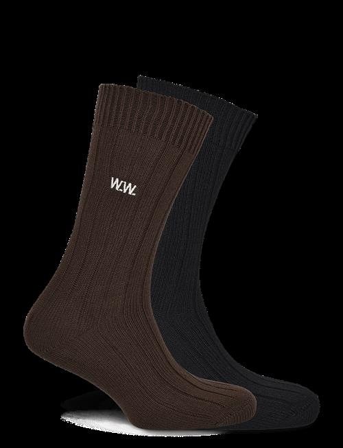 WOOD WOOD | Wwdakota 2 Pack Sock 25330 | 39-42