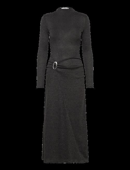 Mango | Fine-Knit Dress With Metallic Detail | S