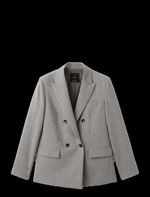 Mango | Double-Breasted Wool Blend Blazer | XL