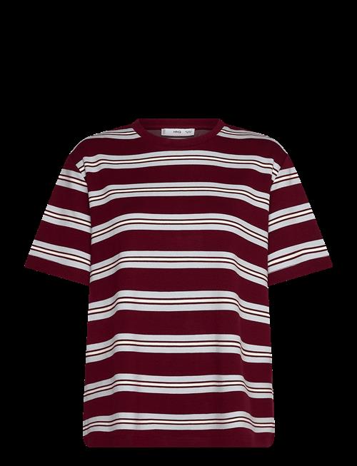 Mango | Striped Short-Sleeved T-Shirt | M