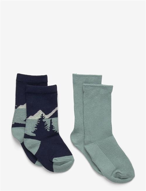Mango | 2 Pack Patterned Socks | 3-4