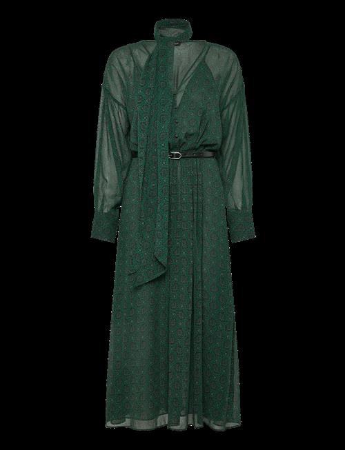 Mango | Printed Dress With Foulard | XS
