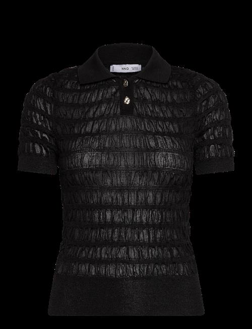 Mango | Polo-Neck Textured Sweater | S