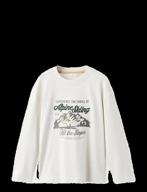 Mango | Embroidered Printed T-Shirt | 7-8