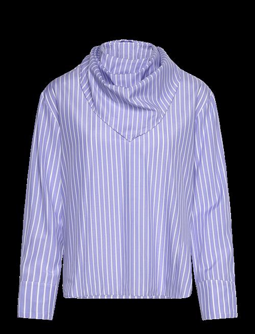 Mango | Striped Blouse With Handkerchief | XS