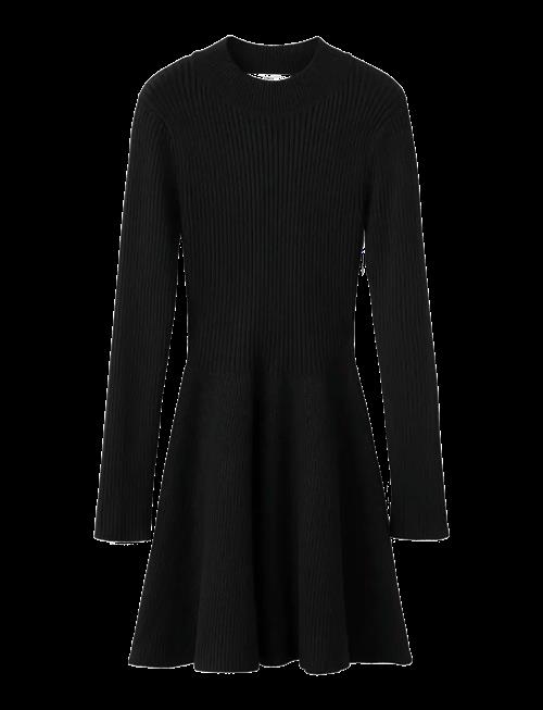 Mango | Ribbed Knitted A-Line Dress | M