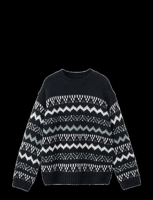 Mango | Knitted Sweater With Trim | 7-8