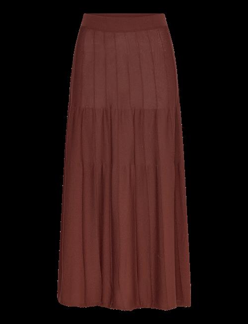 Mango | Knitted Long Skirt With Seam Detail | L