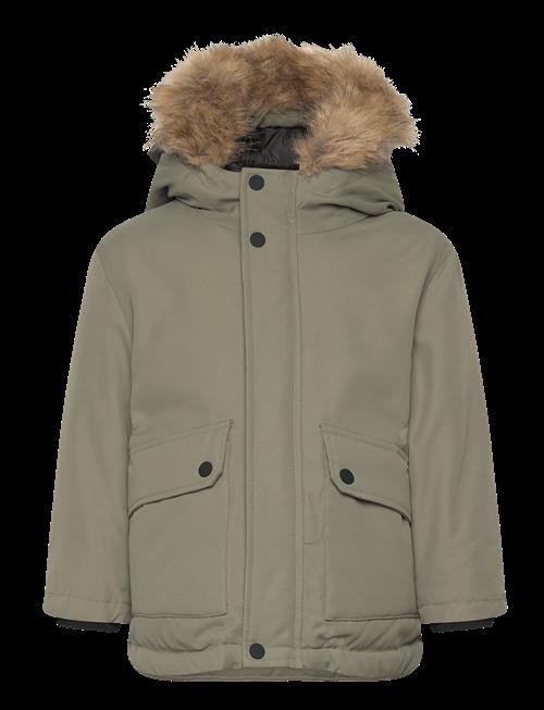Mango | Anorak With Shearling-Effect Hood | 12-18M
