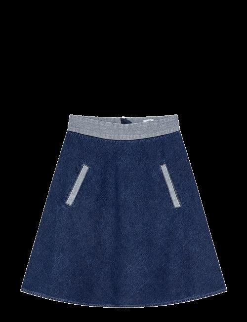 Mads Nørgaard | Luke Denim Stelly Skirt Block | 34