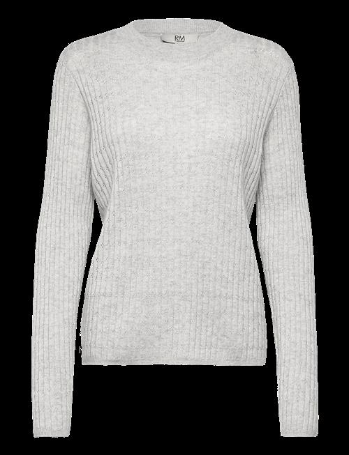 Rosemunde | Rwsofia Ls Wool Pointelle Crew Knit | XL