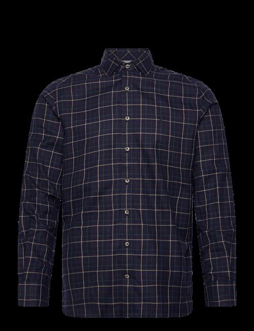 Hackett London | Navy Flan Tattersall | S