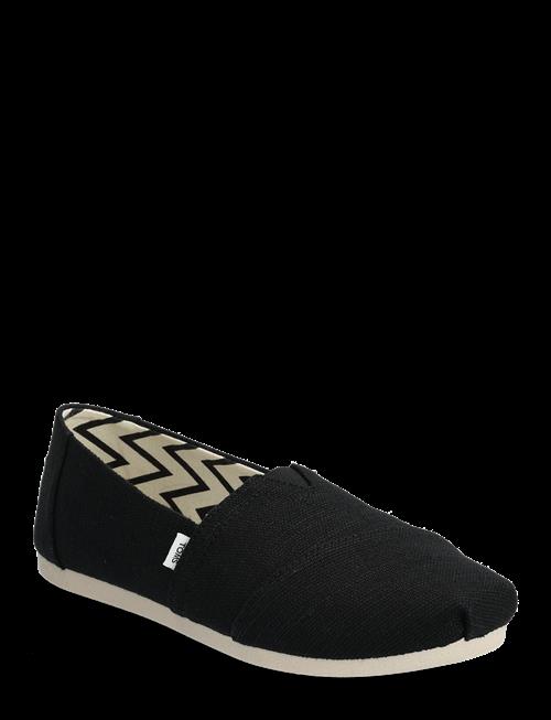TOMS | Blk Hrtg Cnvs Wm Aclass Esp | 37