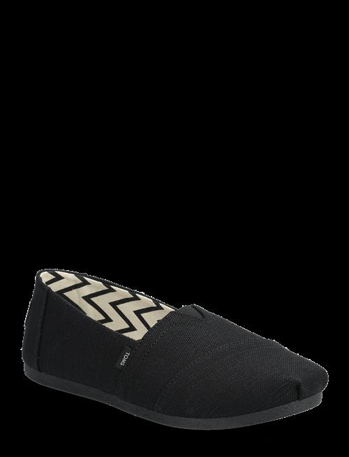 TOMS | Blk  Blk Hrtg Cnvs Wm Aclass Esp | 38