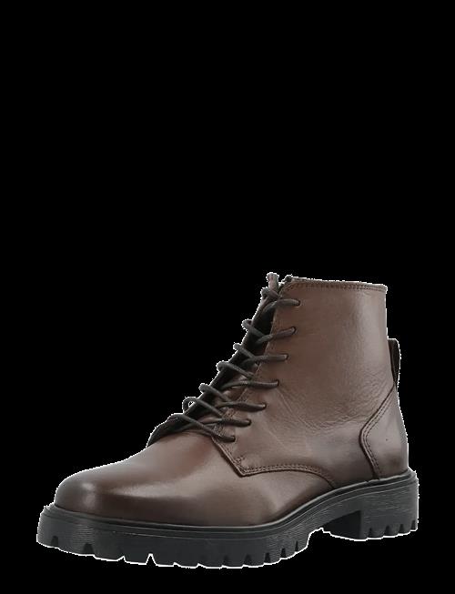 Bianco | Biagina Lace Up Boot Smooth Leather | 39