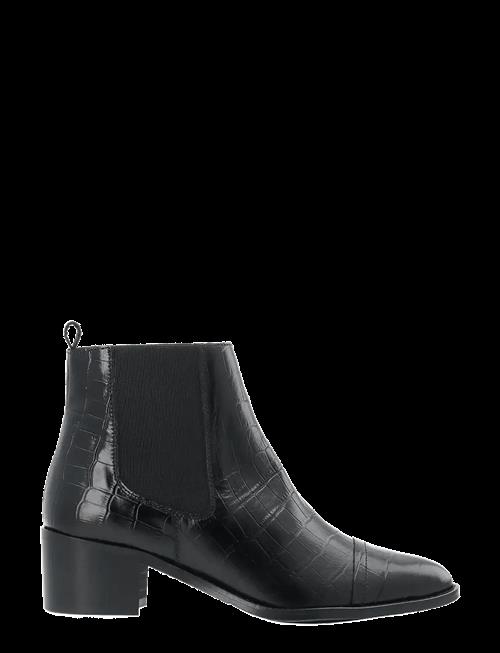 Bianco | Biacarol Dress Chelsea Boot Croco Embossed Leather | 38