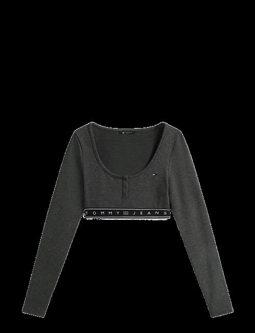 Tommy Jeans | Tjw Sp Crp Tape Ls Rib Tee | M