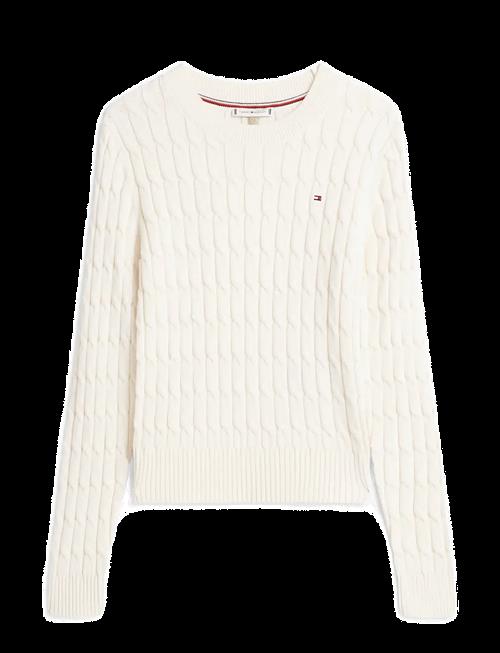 Tommy Hilfiger | Co Cable Mid Gg C-Nk Ls Swt | XL