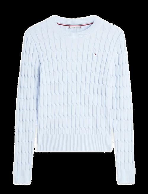 Tommy Hilfiger | Co Cable Mid Gg C-Nk Ls Swt | XXXL
