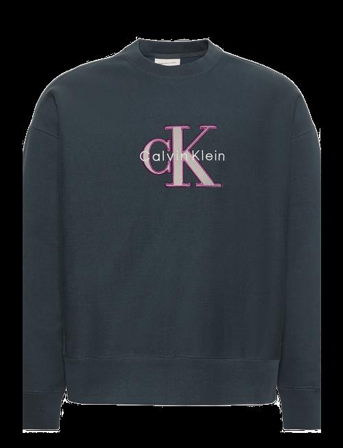 Calvin Klein Jeans | Premium Tri-Color Monologo Cn Sw | XXL