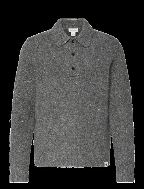 Calvin Klein Jeans | Ls Nep Yarn Polo Sweater 3Gg | XS