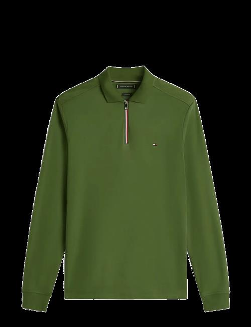 Tommy Hilfiger | Ls Liquid Rwb Zip Reg Polo | S