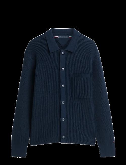 Tommy Hilfiger | Fisherman Rib Coach Jacket | L
